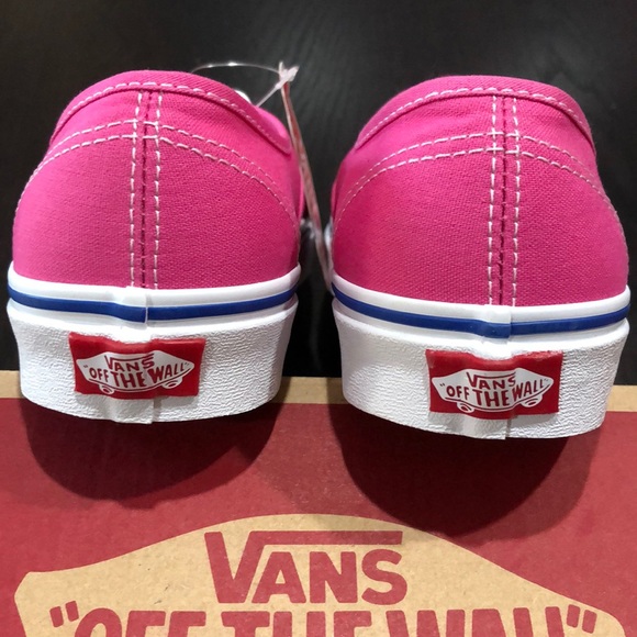 vans authentic carmine rose